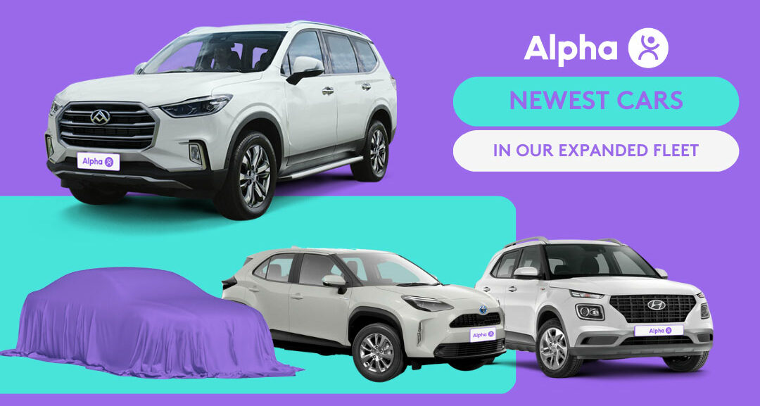 alpha car hire new fleet