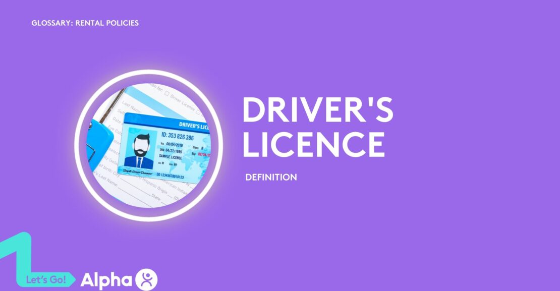Driver's Licence - Definition - glossary page image