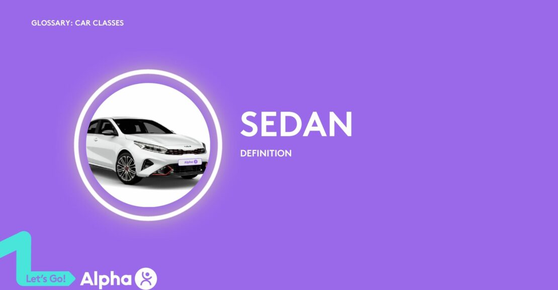 Sedan - Definition - glossary