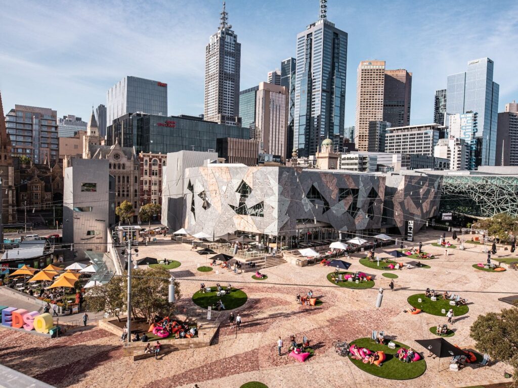 Federation Square, Melbourne Australia