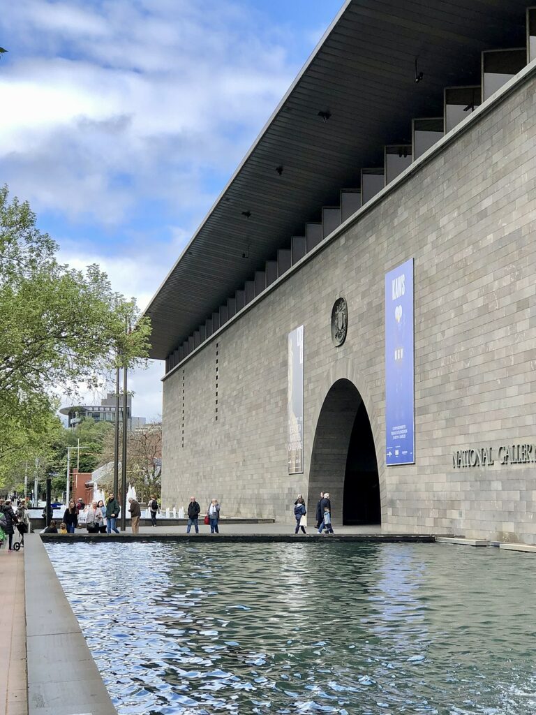NGV International National Gallery of Victoria on St Kilda Rd in Melbourne