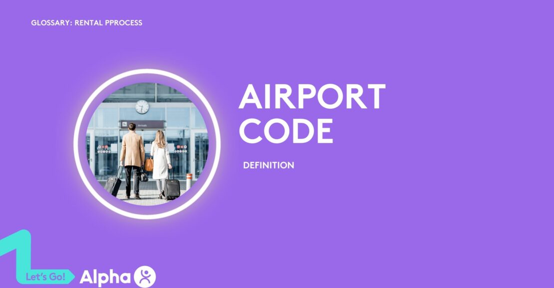 Airport Code - Definition - glossary page - image