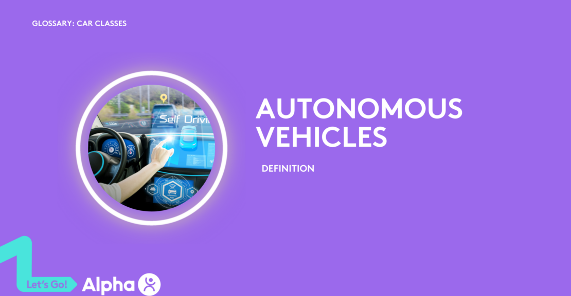 Autonomous Vehicles - glossary page - image