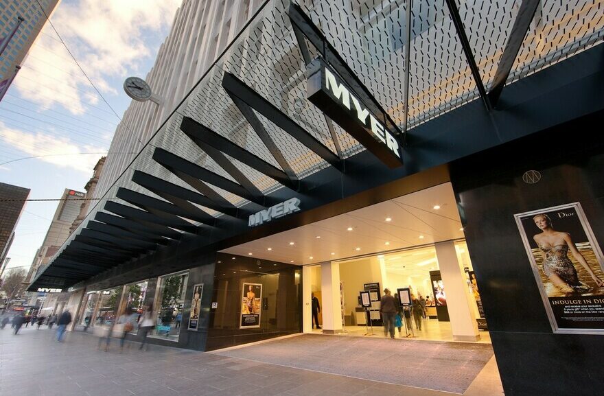 Myer Melbourne Facade