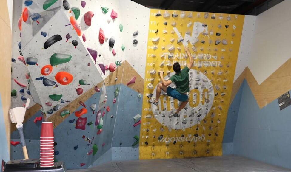 Wall Walkers Bouldering 25 degree moonboard