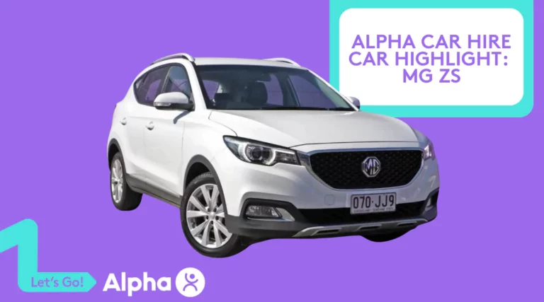 Alpha Car Hire Car Highlight MG ZS - Blog