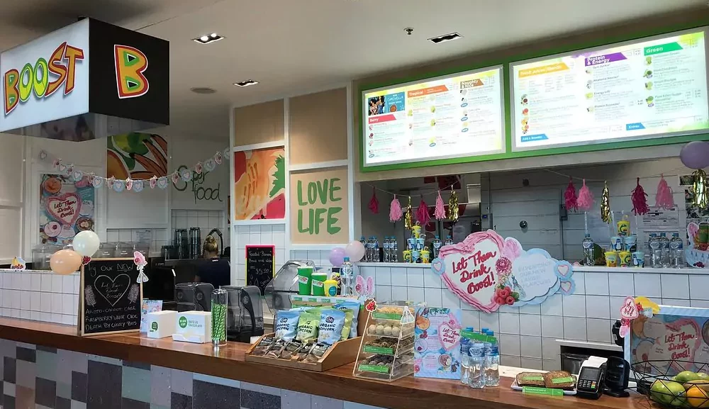 Boost Juice at Brisbane Airport