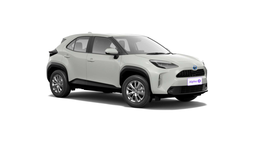 Toyota Yaris Cross Side with Alpha Plate